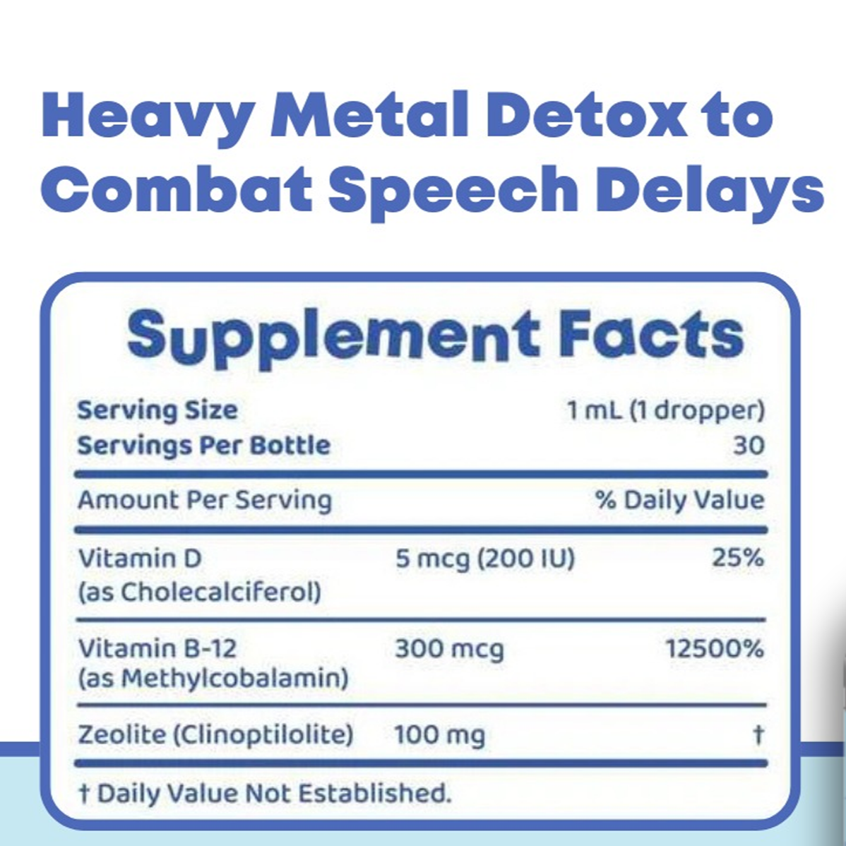 Beleaze™ Speech Support Supplement